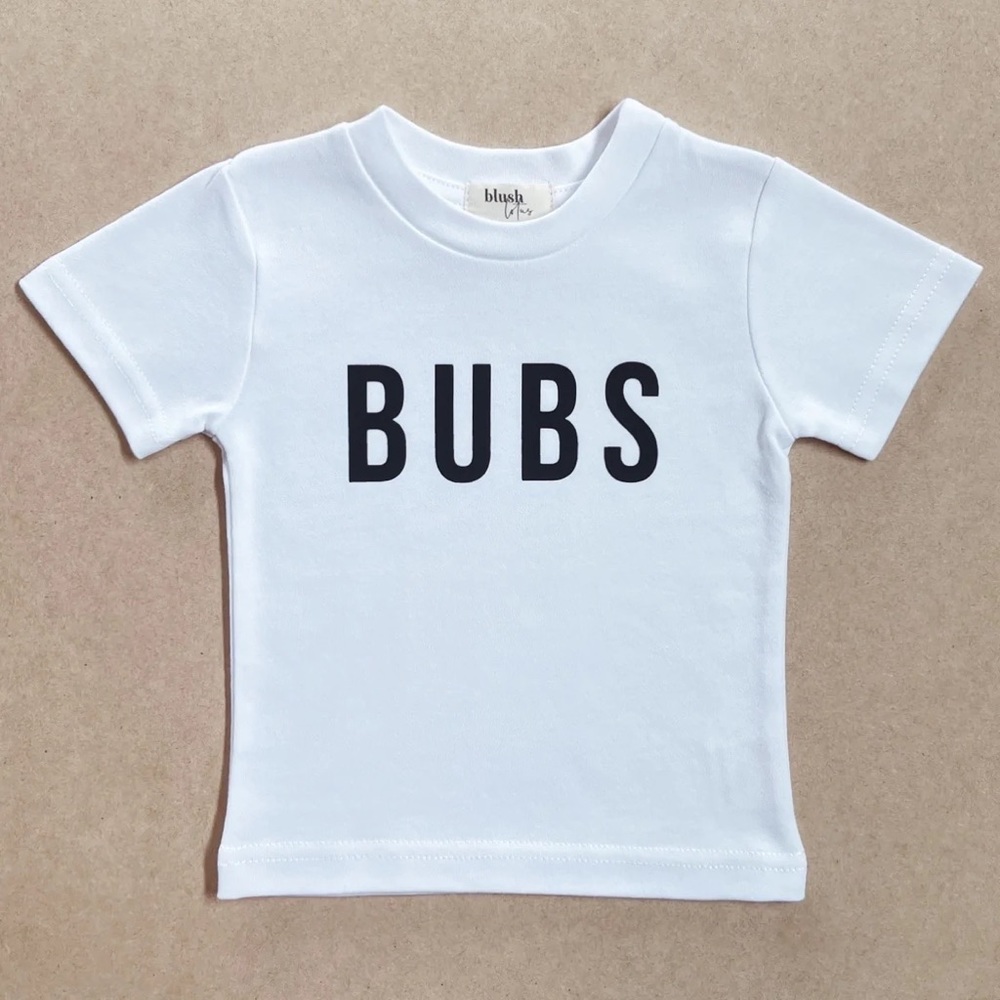 BUBS | Blush Lotus Baby Toddler Organic Graphic Tee